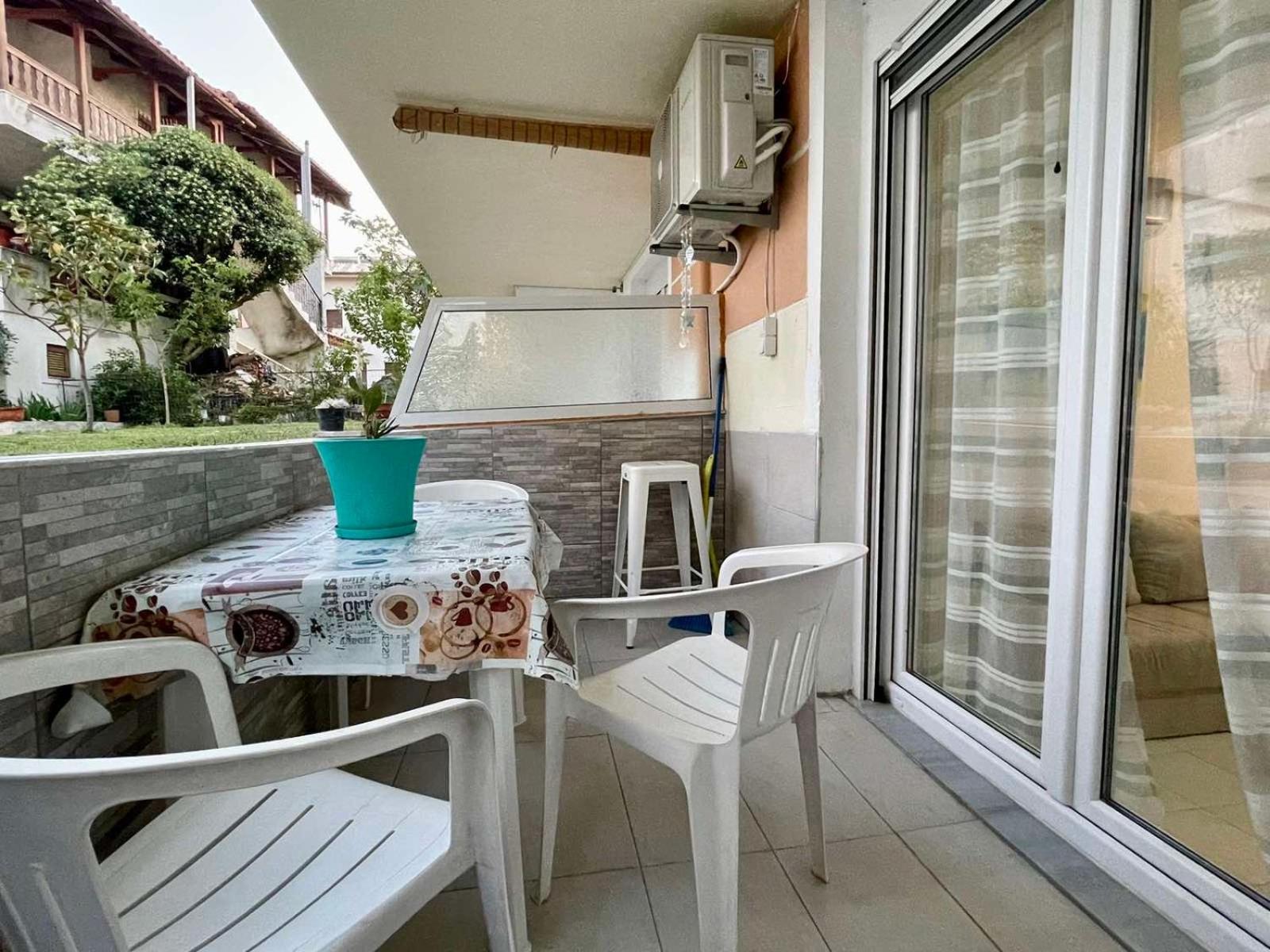 Sunny Sea View Apartment- Geoponika - Free Parking Appartement Nea Kallikrateia