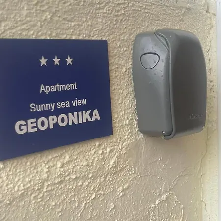 Sunny Sea View Apartment- Geoponika - Free Parking Nea Kallikrateia Exterior photo